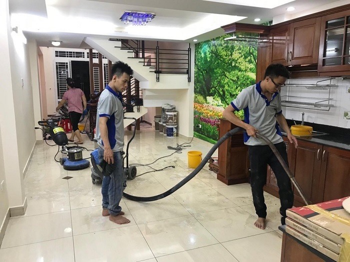 Dịch vụ vệ sinh nhà cửa Hà Nội Cleaning 61s