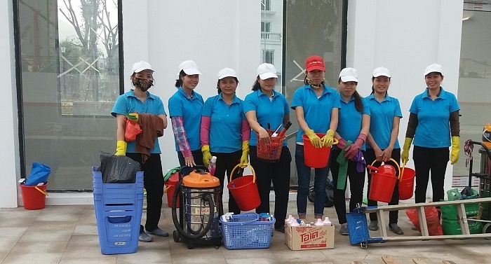 Dịch vụ vệ sinh nhà cửa Hà Nội Trung tâm giúp việc thân thiện