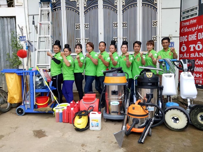 Dịch vụ vệ sinh công nghiệp tại Đà Nẵng Công ty Hoàn Vinh
